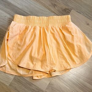 Zella Orange Athletic Shorts